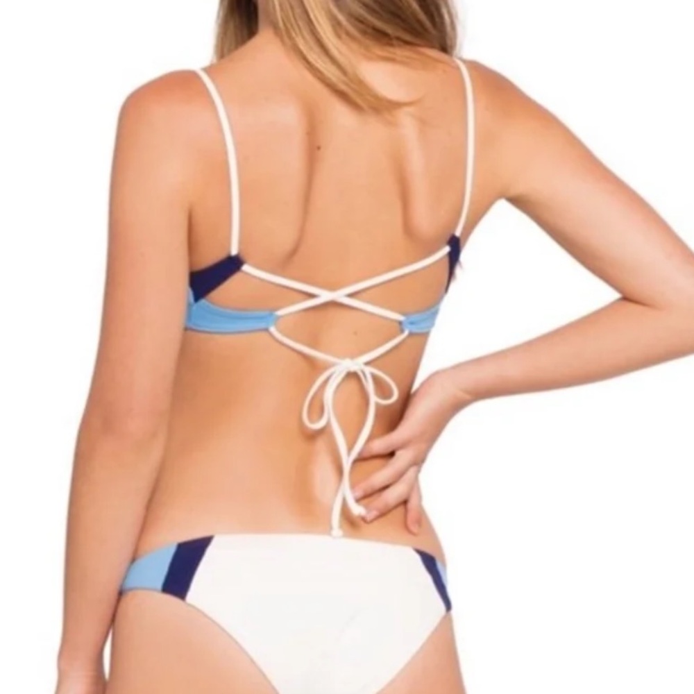 L*Space colorblock johnny bikini set
